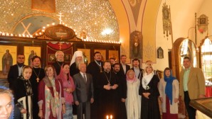 В православном храме Тегерана совершено архиерейское богослужение