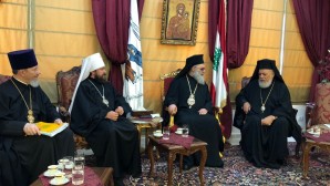 Meeting between Metropolitan Hilarion and Primate of Orthodox Church of Antioch