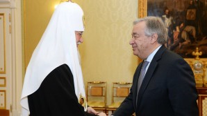 His Holiness Patriarch Kirill meets with United Nations Secretary-General
