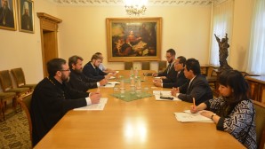 Rencontre du président du Département des relations ecclésiastiques extérieures du Patriarcat de Moscou avec l’ambassadeur d’Indonésie