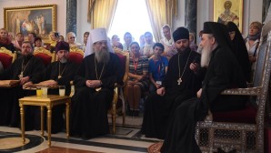 Μακαριώτατος Πατριάρχης Ιεροσολύμων δέχθηκε αντιπροσωπεία της Ορθοδόξου Εκκλησίας της Ουκρανίας