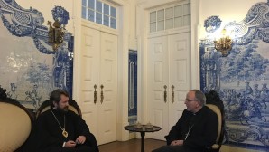 Митрополит Волоколамский Иларион встретился с патриархом Лиссабонским