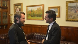 Митрополит Волоколамский Иларион встретился с генеральным консулом Италии в Москве