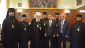 Prime Minister of Russian Federation meets with Patriarch Neophyte of Bulgaria