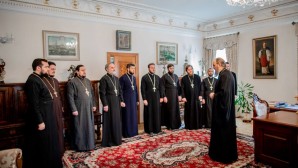 Chancellor of Ukrainian Orthodox Church supports rectors of churches seized by schismatics in Volyn region