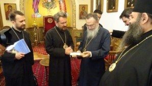 Pèlerinage du métropolite Hilarion de Volokolamsk en Grèce