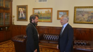 Metropolitan Hilarion meets with newly appointed Russian ambassador to Serbia