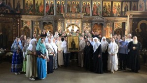 110th anniversary of second glorification of St. Anna of Kashin celebrated at Old-Rite church in Mikhaylovskaya Sloboda, Moscow region
