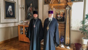 Rencontre d’un représentant de l’Église orthodoxe ukrainienne avec le primat de l’Église orthodoxe polonaise
