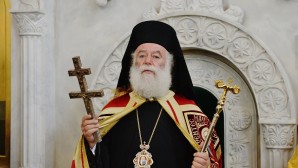 His Holiness Patriarch Kirill congratulates His Beatitude Theodore II on the anniversary of his election as Patriarch of Alexandria