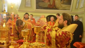 Le métropolite Hilarion a célébré la Liturgie à l’église Saint-Michel-Saint-Théodore-de-Tchernigov, pour la fête de ces saints