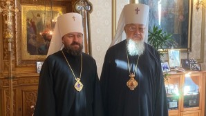 Rencontre du métropolite Hilarion de Volokolamsk avec le primat de l’Église orthodoxe polonaise