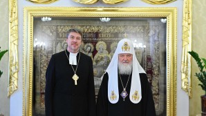 His Holiness Patriarch Kirill meets with Archbishop of Estonian Evangelical Lutheran Church