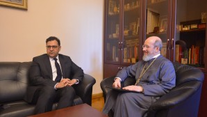 Le vice-président du DREE a rencontré le chargé d’affaires temporaire du Royaume de Jordanie en Russie