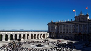 Archbishop Nestor of Madrid and Lisbon attends ceremony in memory of coronavirus victims held at Royal Palace of Madrid