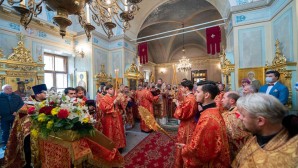 На Подворье Православной Церкви Чешских земель и Словакии отметили день памяти мученицы Людмилы