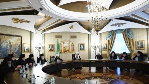 Συνάντηση του Πατριάρχη Κυρίλλου με αρχιερείς της Εξαρχίας της Λευκορωσίας