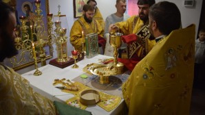 Η πρώτη μετά από δεκαετίες Θεία Λειτουργία στην πόλη Γκοροντένκα στην περιφέρεια Ιβάνο-Φρανκόφσκ της Ουκρανίας